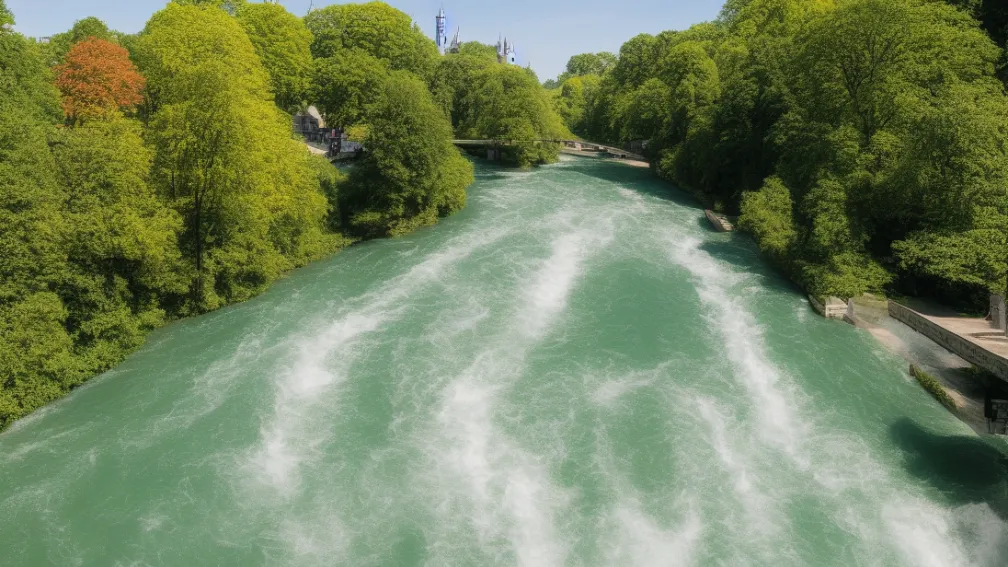 În urma unui accident mortal în München - De acum! Amendă de 50.000 de euro pentru surfing pe Eisbach