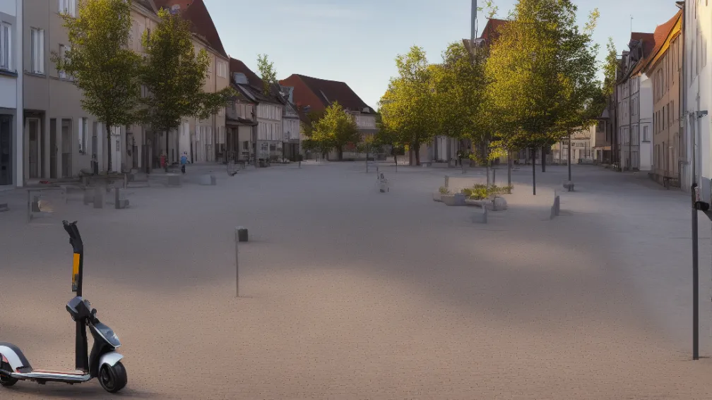 Neubrandenburg - Martor (34) oprește un hoț cu un scuter electric