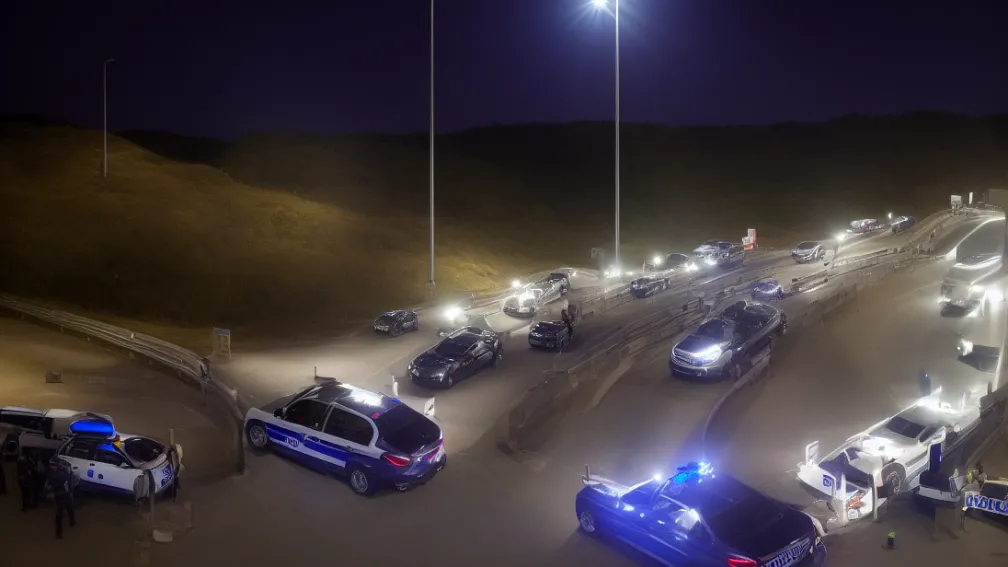 A15 lângă Bademeusel – Ucrainean (19) introduce ilegal trei afgani