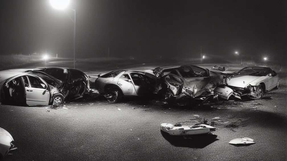 Accident grav lângă Ulm - 3 morți într-o coliziune frontală pe drumul rural