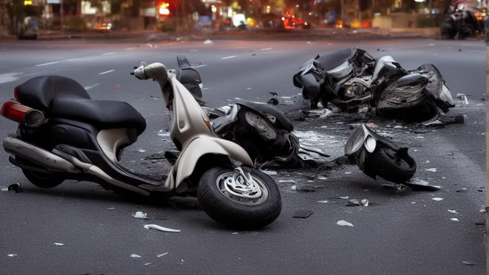 Donaueschingen: Scooterist fuge după accident de poliție