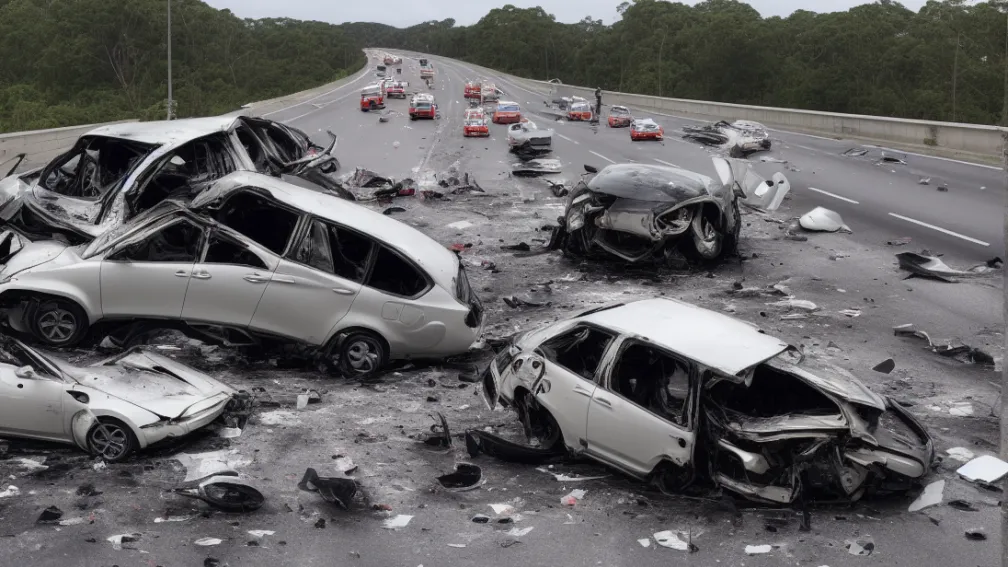 Accident grav la Heidelberg-Kirchheim: BMW implicat într-o coliziune frontală – Doi răniți
