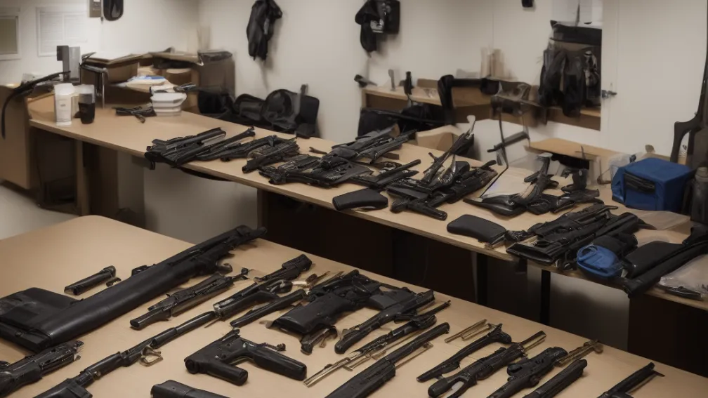 Gelsenkirchen: Bărbat (53 de ani) prins cu arsenal de arme