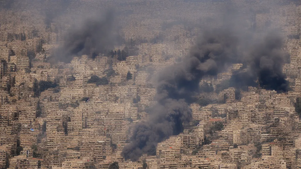 Israel atacă o suburbie a Beirutului după un apel la evacuare