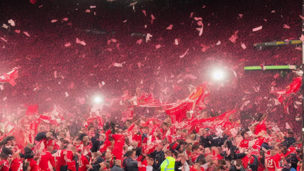 Liverpool, campioană în Premier League! Salah sărbătorește cu un selfie pe teren