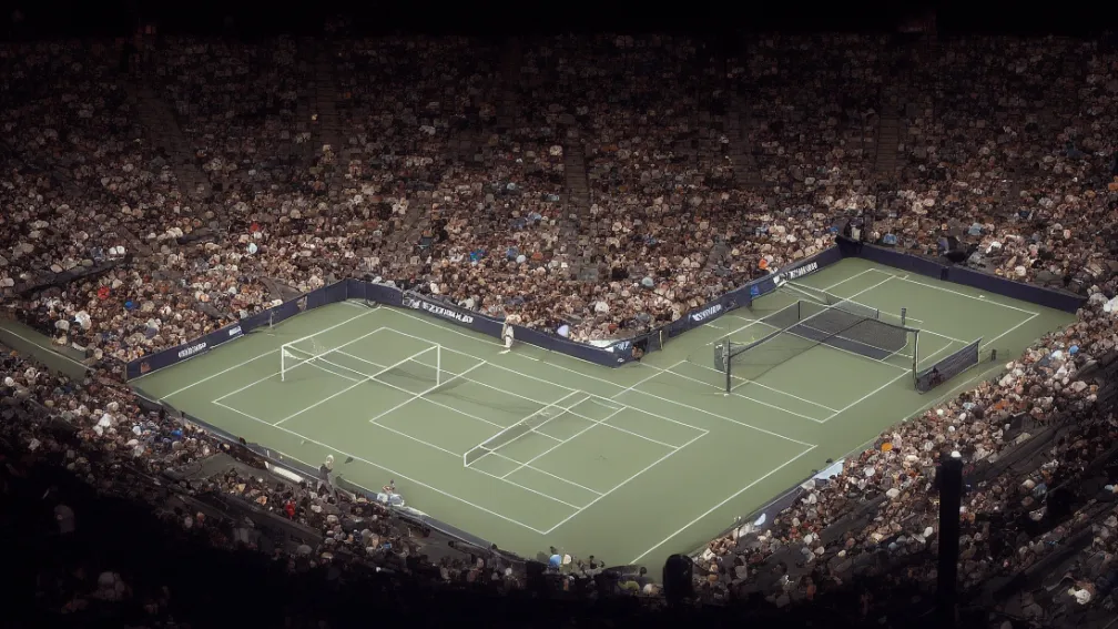 Turneul de tenis întrerupt – Toate luminile se sting cu puțin timp înainte de minge de meci