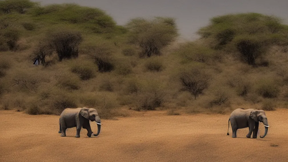 Elefant blocat pe o insulă în Thailanda, riscă să moară de foame