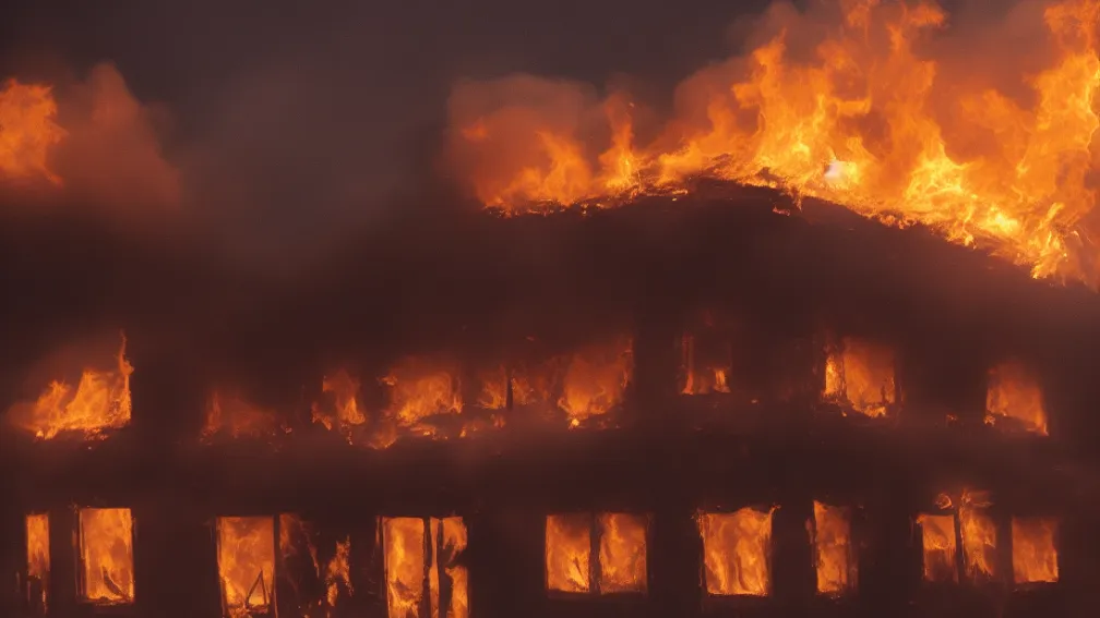 Incendiu devastator în China: 22 de morți într-un restaurant