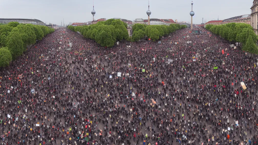 Cea mai mare îngrijorare în Berlin - Poliția se pregătește împotriva atacurilor cu mașini de 1 Mai!