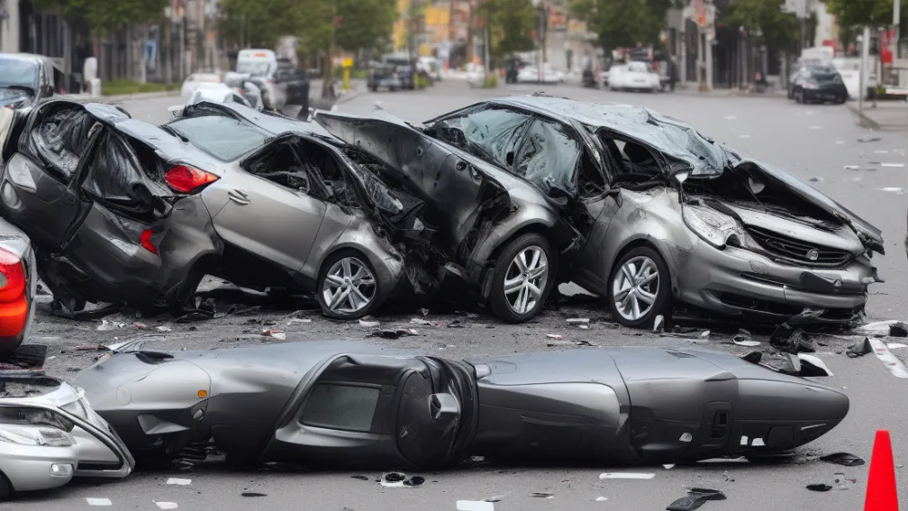 Kaiserslautern: Senior (73) s-a răsturnat cu mașina după un accident