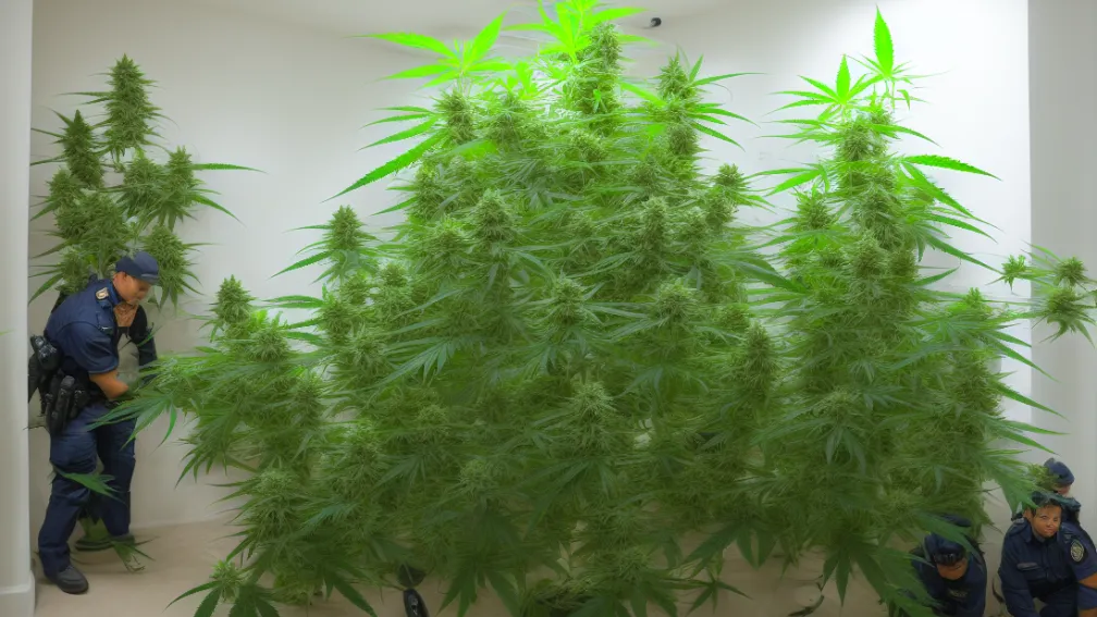 Pulheim - Poliția descoperă o plantație de cannabis într-un apartament