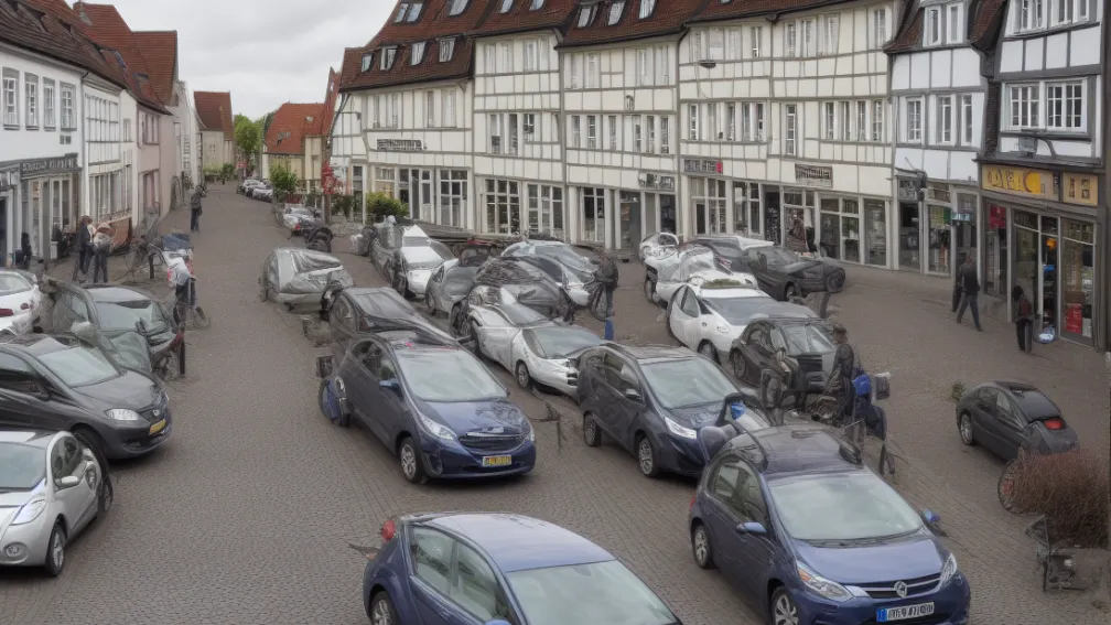 Altercație violentă în Bielefeld din cauza unei portiere auto