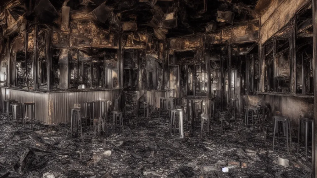 Incendiu devastator într-un bar emblematic din Köln după un scurtcircuit