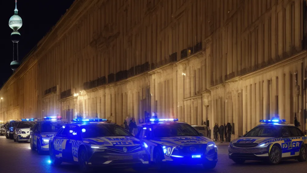 Intervenție cu arme automate - Poliția sparge o petrecere Abou-Chaker