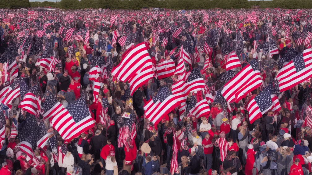 Petrecere în Michigan - Trump sărbătorește primele 100 de zile