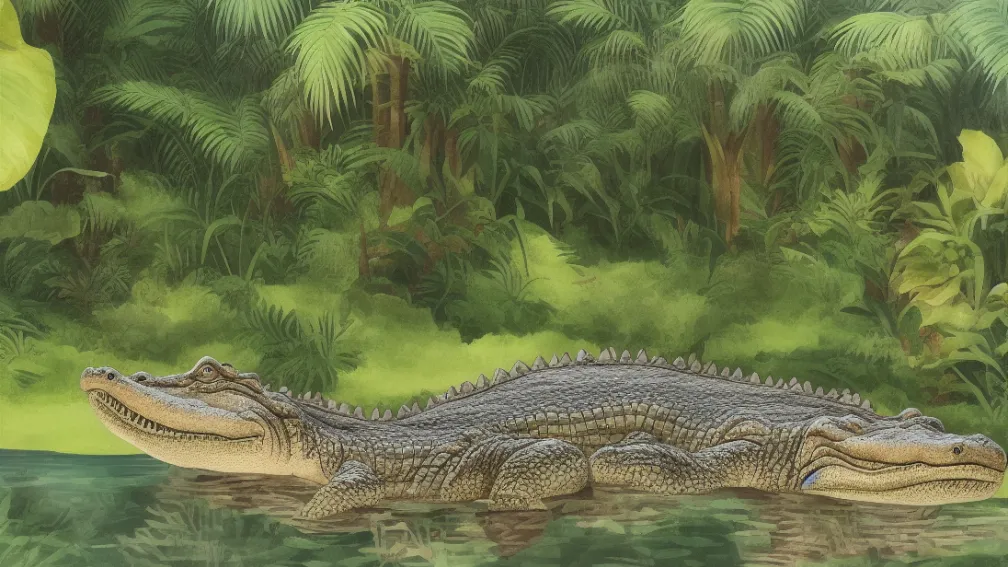 Nu e o jucărie - Bărbat intră în habitatul crocodililor