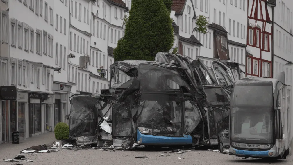 Soldați britanici beți au vandalizat un autobuz și o mașină în Paderborn