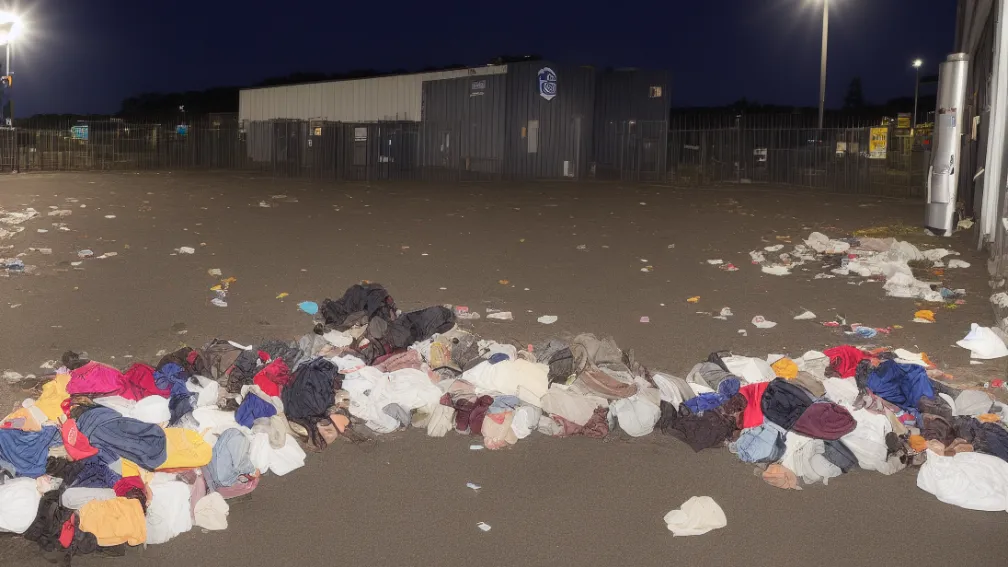 Wittlich - Necunoscuți distrug containere de haine vechi