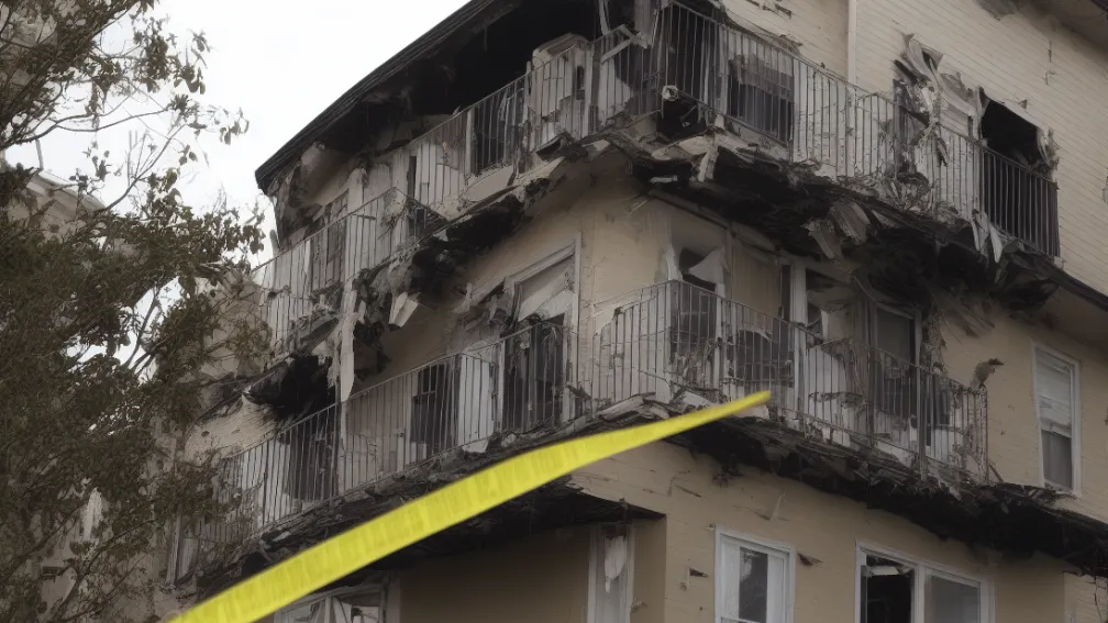Prăbușire balcon în Mannheim