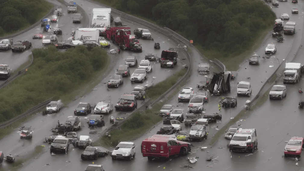 Accident grav în Niederkrüchten: Un belgian (25) a provocat un accident cu cinci răniți