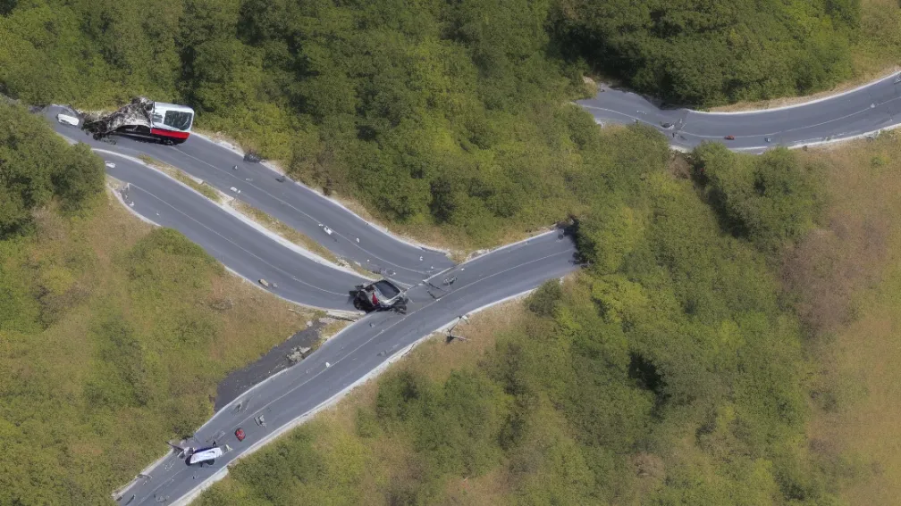 Dronă blochează elicopterul de salvare pe B8 lângă Altenkirchen