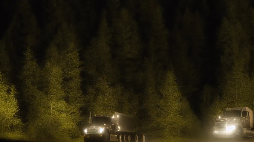 Prins la 76 de ani! – Un hoț de lemne cu camionul a fost prins în pădure