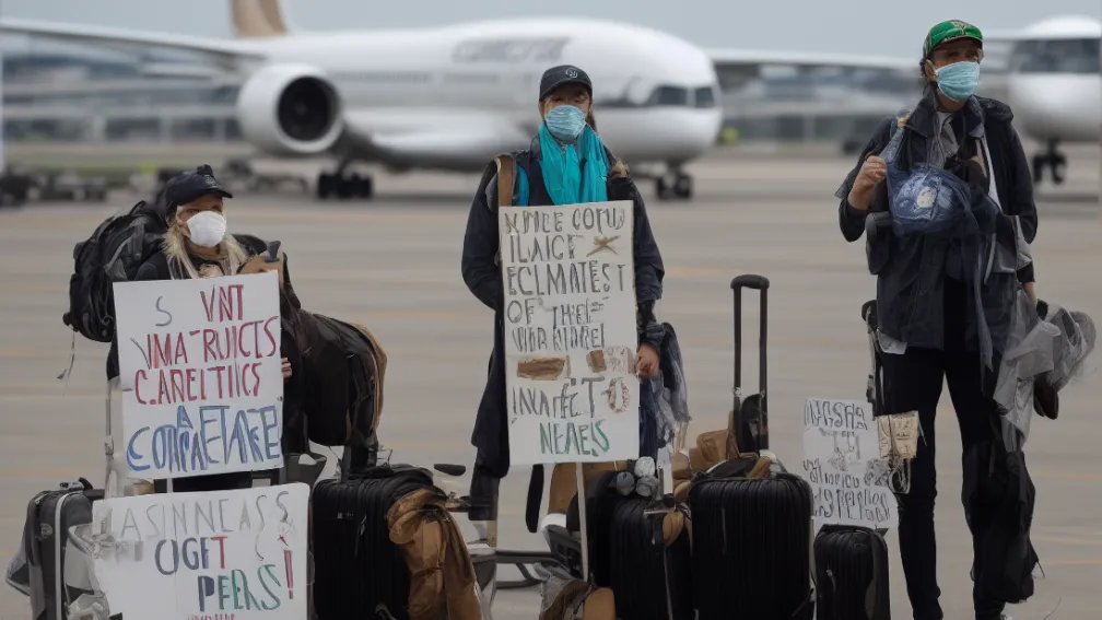 «Klima-Shakira», condamnată pentru blocarea aeroportului