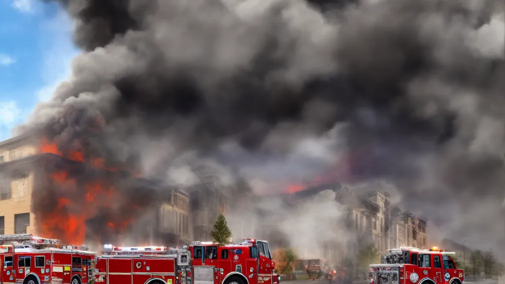 Pulheim: Pompierii salvează 13 persoane dintr-un incendiu