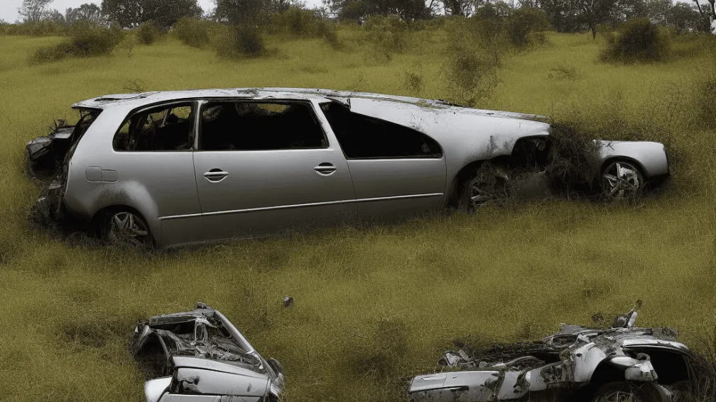 Accident grav în Breitenbach: Șofer beat (23 de ani) s-a răsturnat cu mașina