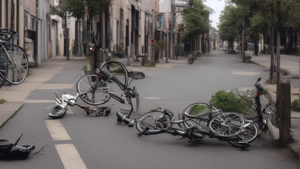 Bietigheim-Bissingen: Ciclistă necunoscută ignoră o femeie în vârstă căzută