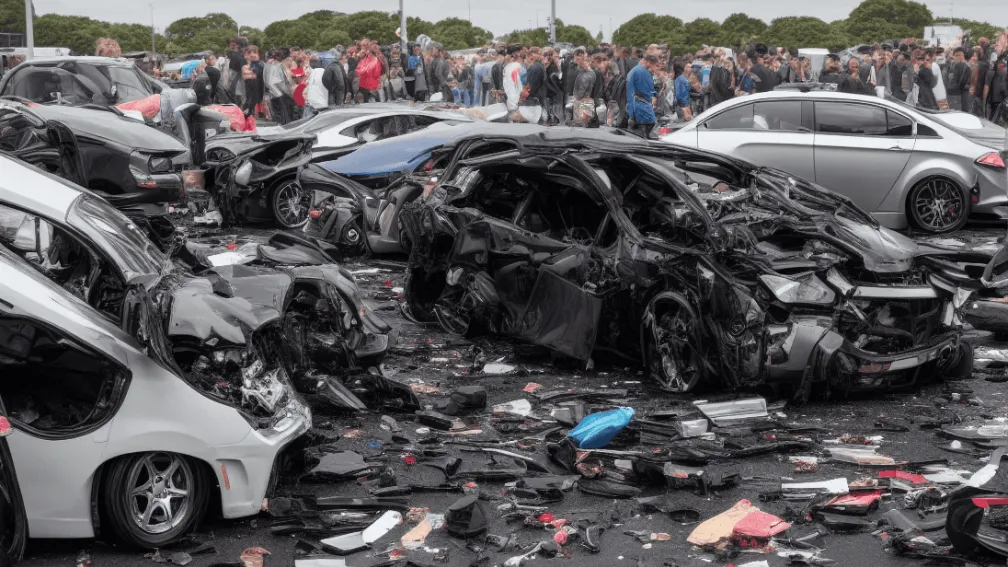 Friedrichshafen: Spectacol de drift se termină cu răniți