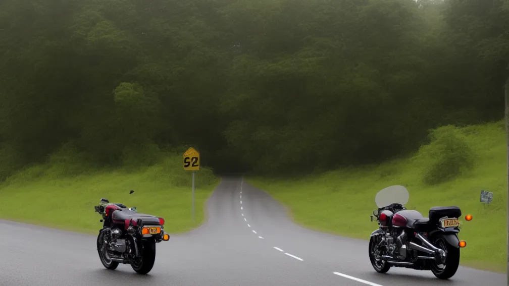Motociclist prins cu 116 km/h în Bad Frankenhausen