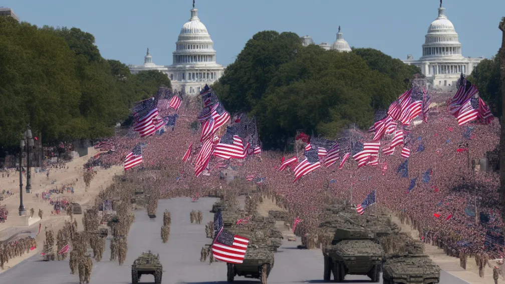 Parada militară de ziua lui Trump la Washington?