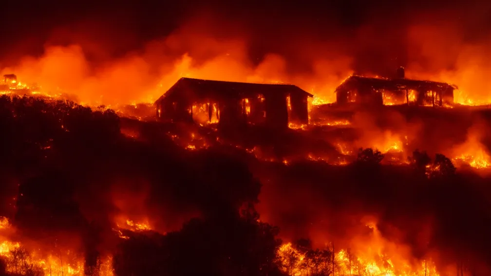 Incendiu distruge adăpost pentru cai în Berlstedt