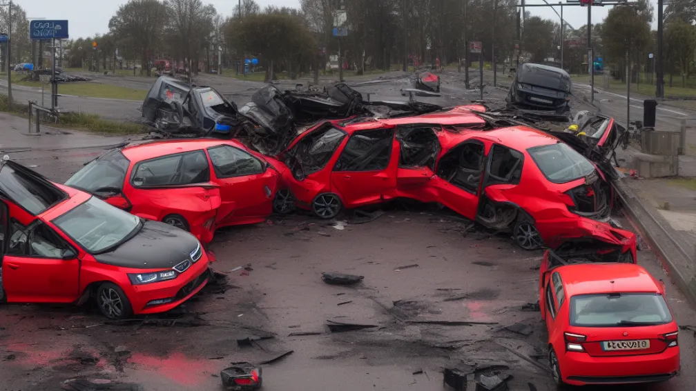 Accident în Schwerin: Tramvai lovește un Skoda lângă Lacul Faul
