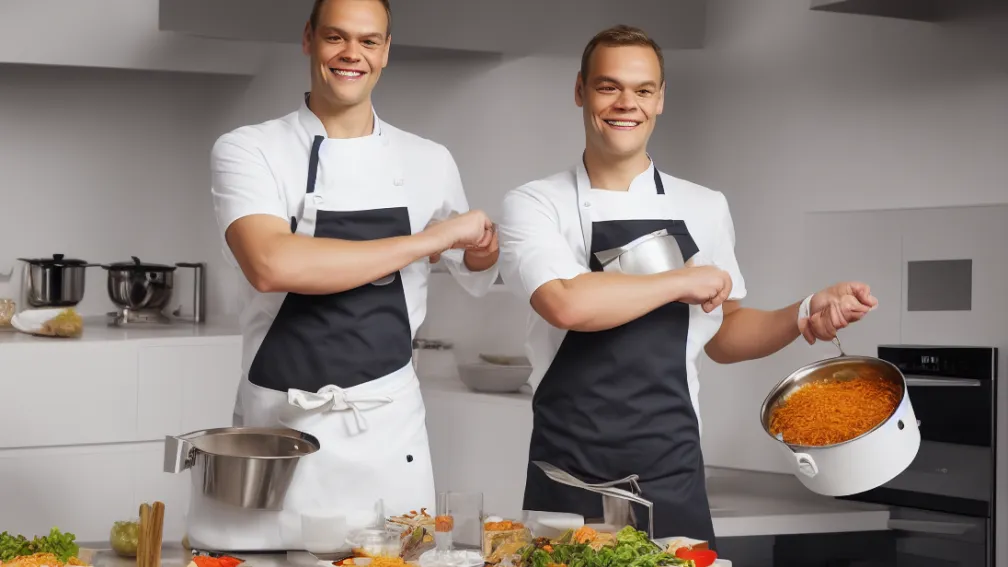 Ce s-a întâmplat acolo? - În timp ce Bayern sărbătorea, Neuer gătea risotto!
