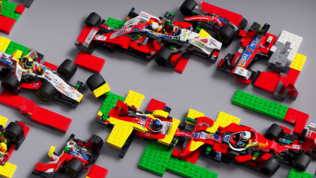 Acțiune inedită înainte de Miami-GP: Ferrari «a trișat» la cursa Lego din Formula 1