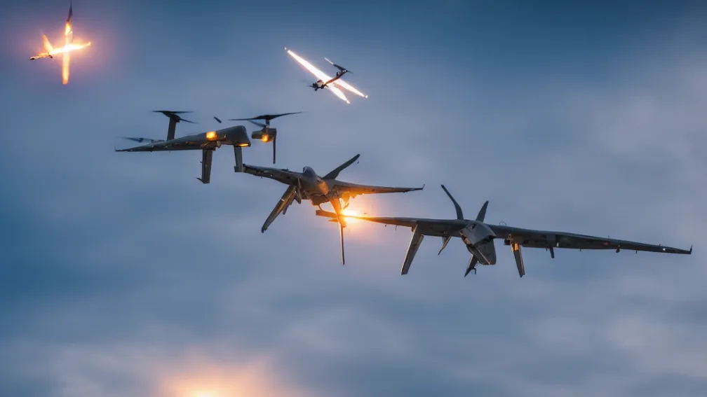 Victorie spectaculoasă a tehnologiei: Drona maritimă ucraineană doboară un avion de luptă!