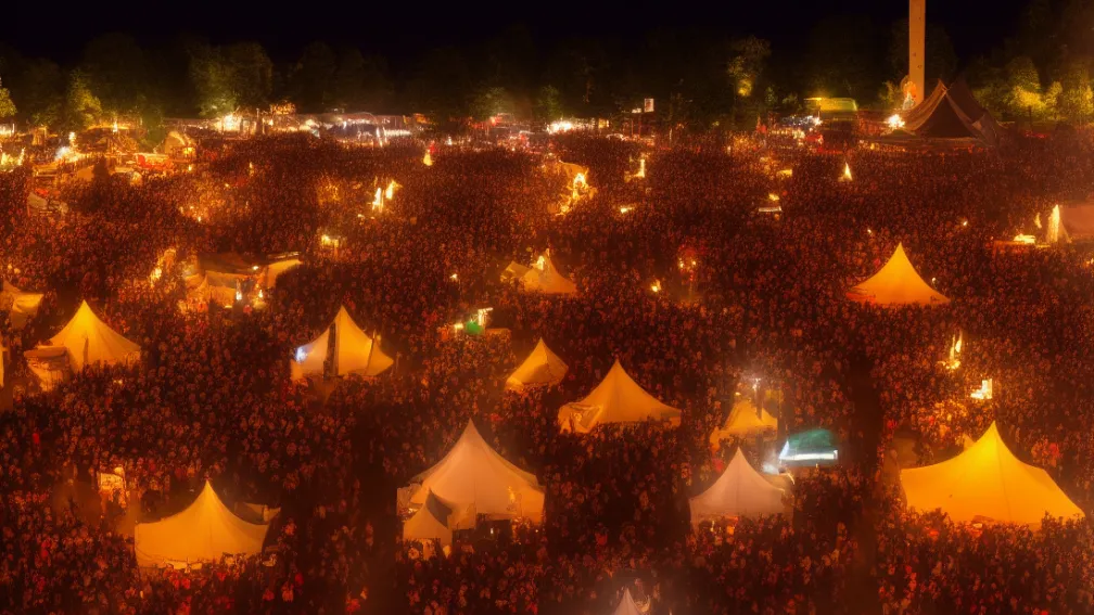 Intervenție Poliție la Leiferde: O Bătălie Generală a Izbucnit la un Festival
