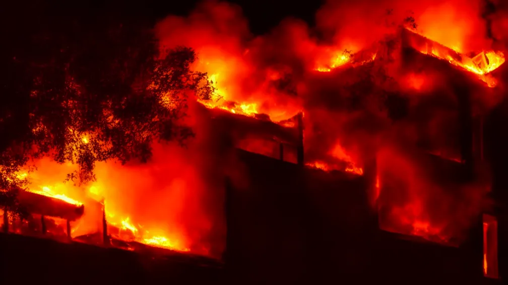 O persoană dispărută și un cadavru găsit după un incendiu într-o locuință