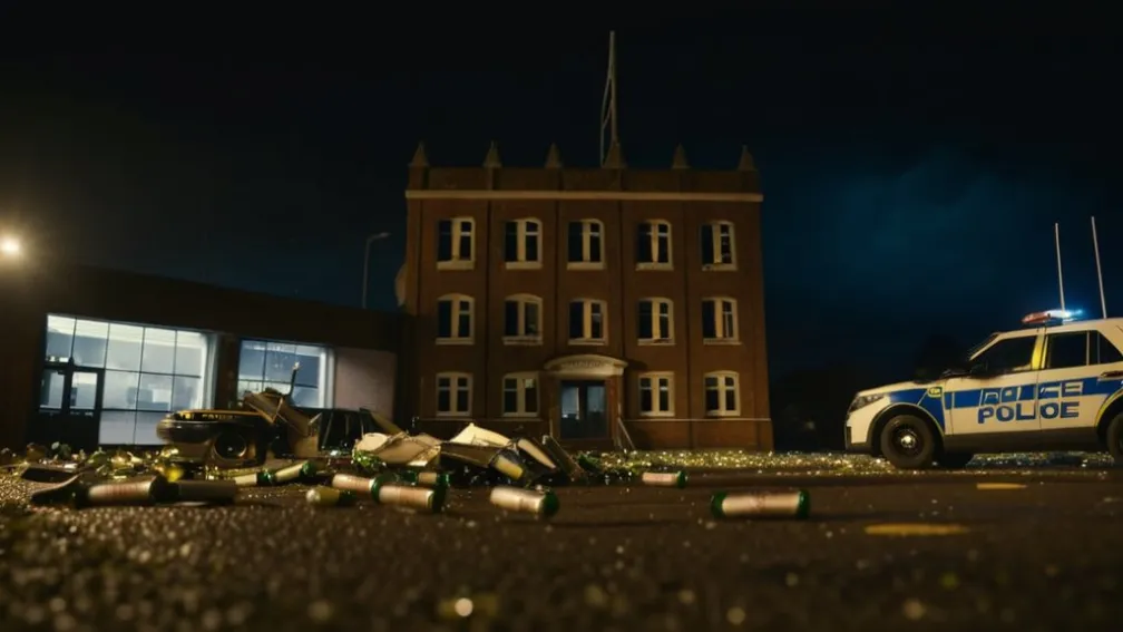 Violențe între fani după un derby de fotbal în Saxonia: Incidentele au culminat cu atacarea sediului clubului