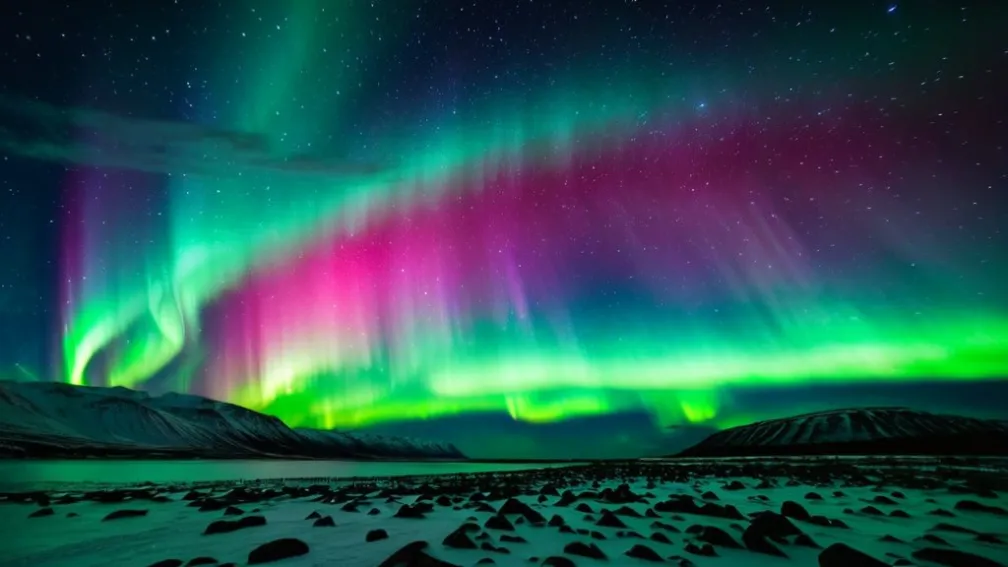 Aurora Boreală a Pictat Cerul Germaniei: Un Spectacol de Lumină Fascinant