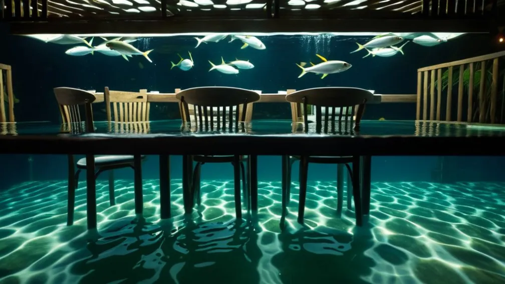 Restaurant sub ape în Thailanda: Clienții continuă să ia masa într-un decor inedit