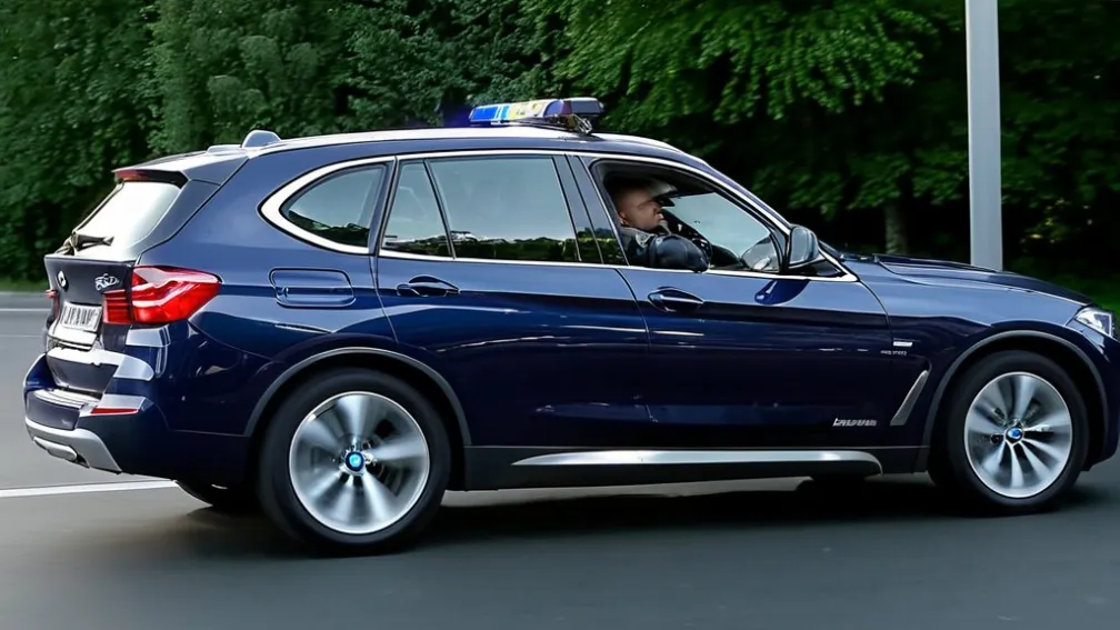 Bărbați deghizați în polițiști au împușcat un șofer și i-au furat BMW-ul în Berlin