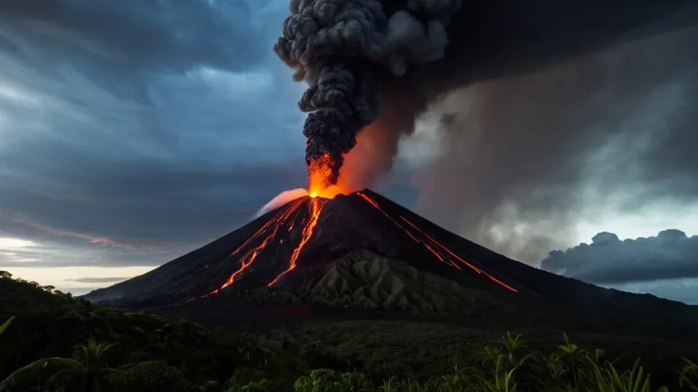 Vulcanul Semeru din Indonezia: Cel mai înalt nivel de alertă după erupția masivă