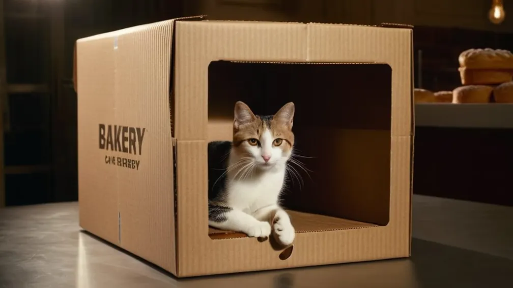 Aventură neașteptată pentru o pisică din Bavaria: Expediată accidental într-un colet