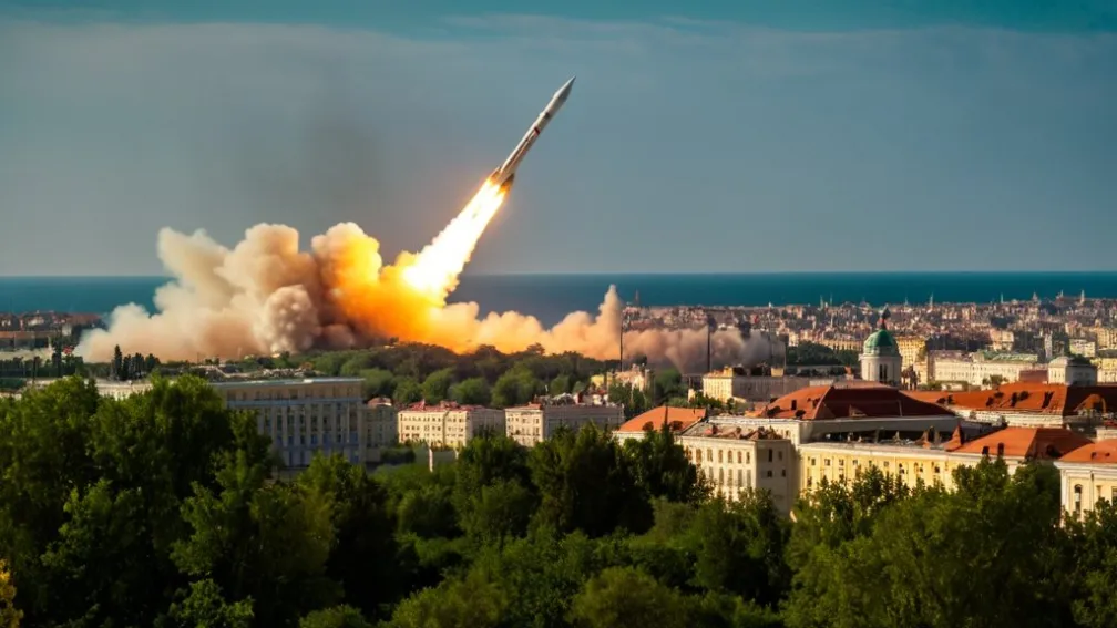 Atac cu rachete asupra Odesei