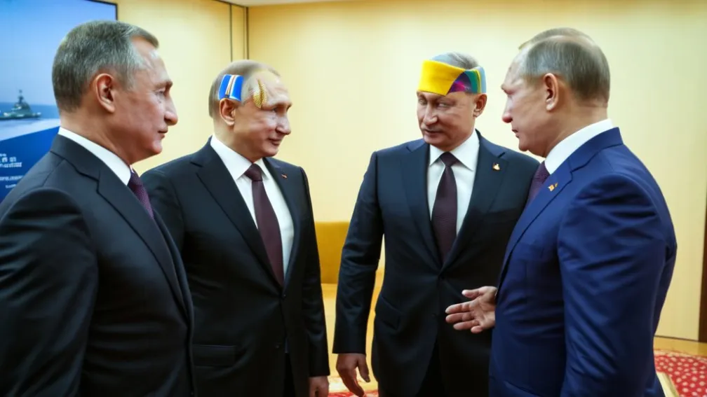 Putin a vizitat sediul grupului de trupe „Nipru”