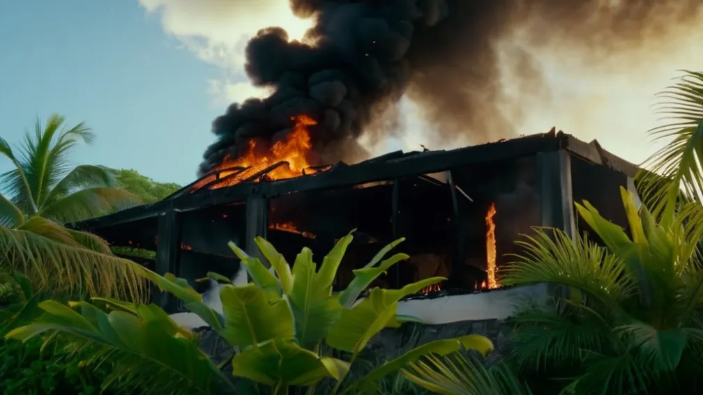 Incendiu devastator în Jamaica: Restaurantul lui Usain Bolt, mistuit de flăcări