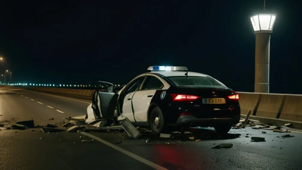 Tragedie rutieră în Germania: Şofer de 59 de ani, mort după ce s-a izbit de un pilon de pod în Mettmann